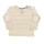 Shirt langarm mit Ellenbogen-Patches geringelt senfgelb