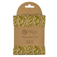 Wickelauflagenbezug Petit fleur pesto