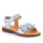 Lore Flowers Sandale metallic