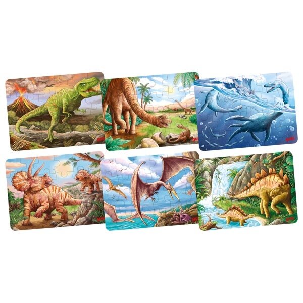 Minipuzzle Dinosaurier