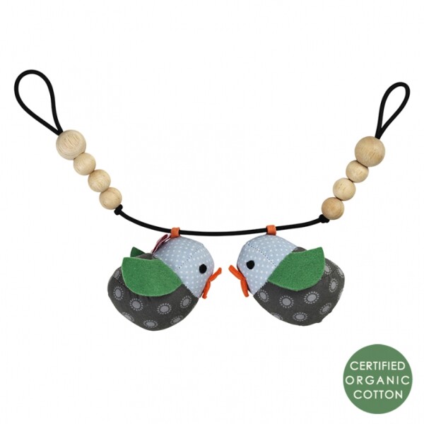 Kinderwagenkette Astrid blau