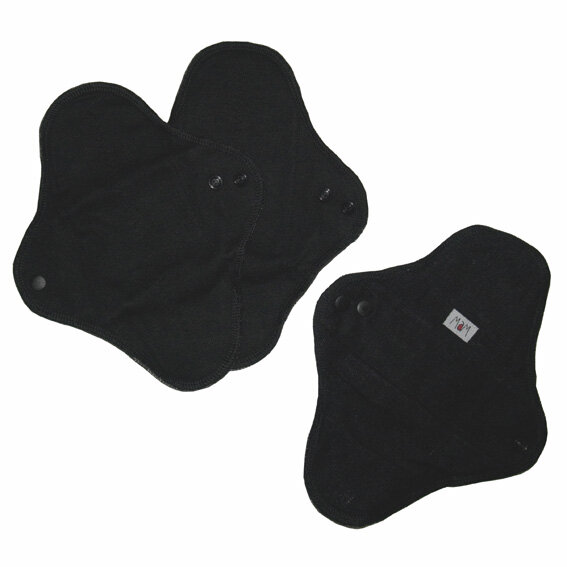 Ecofit Stoffbinden Regular 3er Pack Black