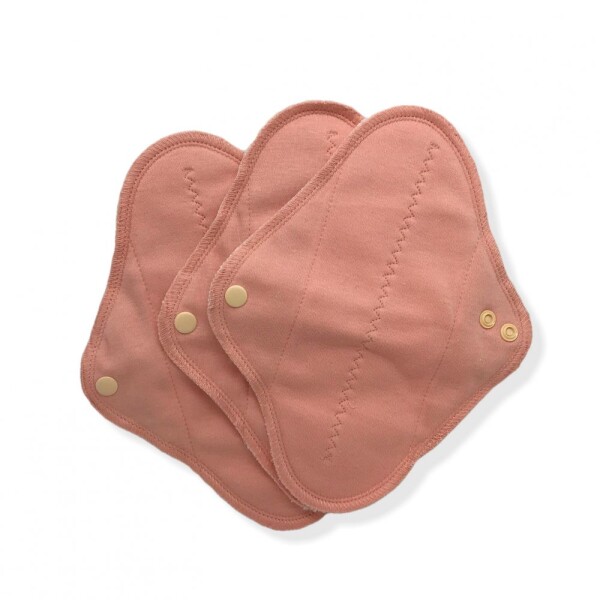 Ecofit Stoffbinden Regular 3er Pack Peach