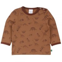 Shirt langarm Dino almond