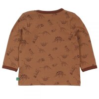 Shirt langarm Dino almond
