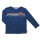 Shirt langarm Gebirge blau