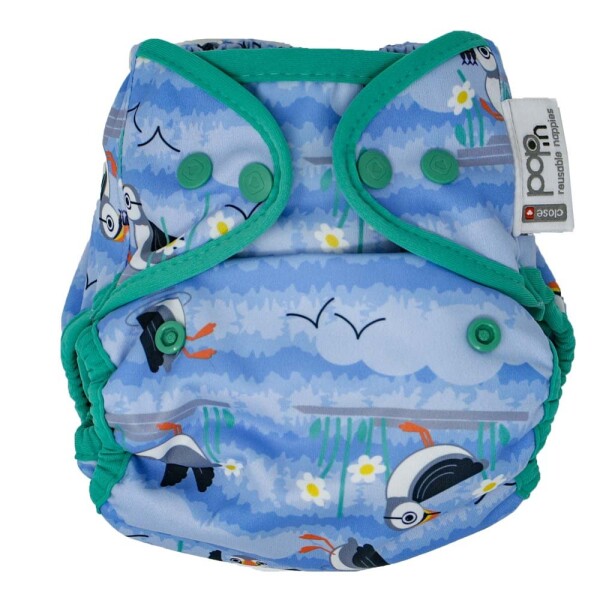 Pop-In Onesize Überhose Druckis Puffin