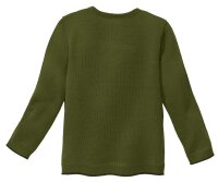 Strick-Pullover oliv