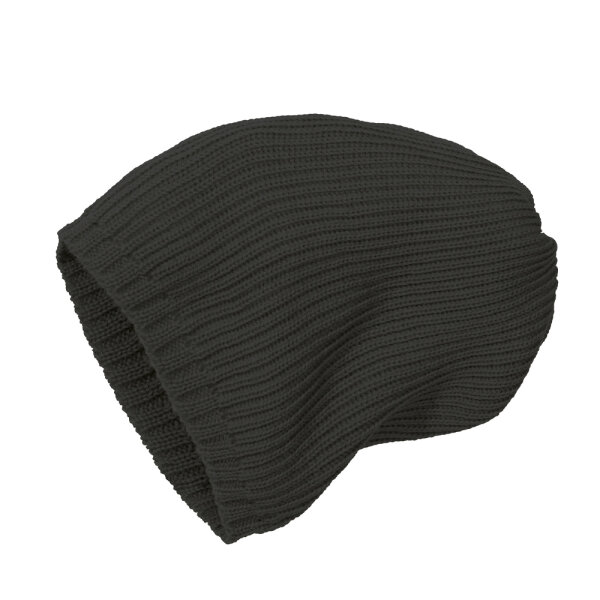 Strickmütze anthrazit