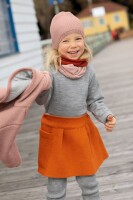 Strickmütze rosé