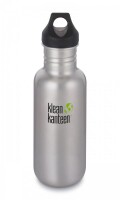 Trinkflasche Edelstahl m. Loop Cap Brushed Stainless 532 ml