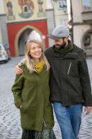 Damen-Parka oliv
