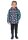 Winterjacke Regenbogen Blumen