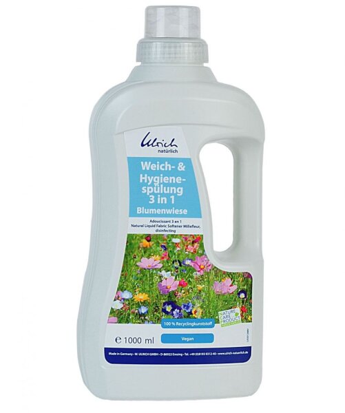 Weich- und Hygienespülung 3 in 1 Blumenwiese 1 l
