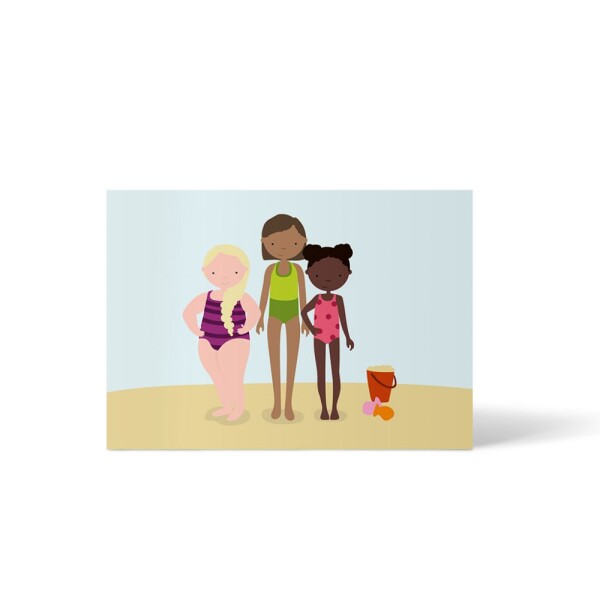 Postkarte Strand