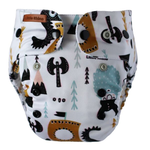 Little Rhino Überhose Viking White