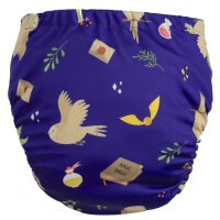 Bambus Pocketwindel Onesize fitted Violet Magic