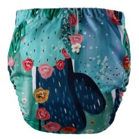 Bambus Pocketwindel Onesize fitted Cactus