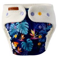 H&ouml;schenwindel Bambus PUL Toucan Blue