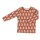 Shirt langarm Murmeltiere orange