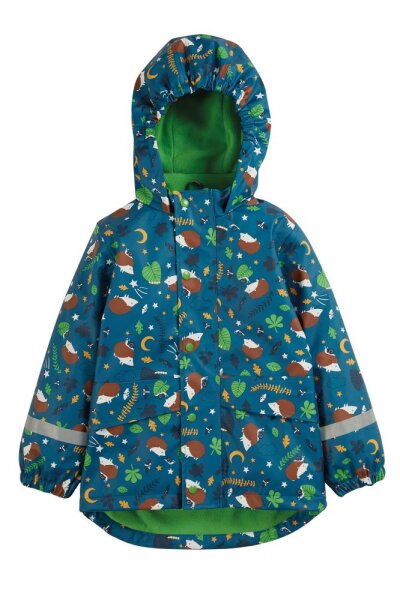 Regenjacke Igel grün