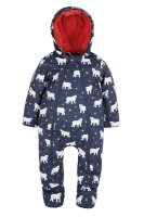 Schneeanzug Baby Eisb&auml;ren indigo
