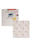 Mullwindeln Hof Freunde 2er Pack