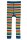 Strickleggings Feuerwehr Streifen bunt