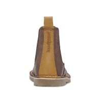 Cajsa Chelsea Boots brown/yellow