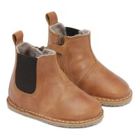 Oda Chelsea Boots Lammfell tan