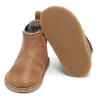 Oda Chelsea Boots Lammfell tan