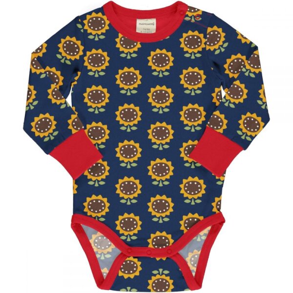 Body langarm Sunflower blau