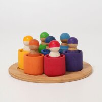 Regenbogenbande 7 Freunde im Sch&auml;lchen