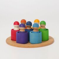 Regenbogenbande 7 Freunde im Sch&auml;lchen