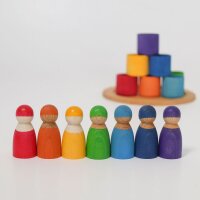 Regenbogenbande 7 Freunde im Sch&auml;lchen