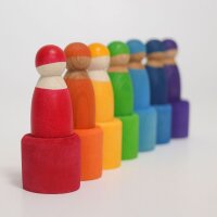 Regenbogenbande 7 Freunde im Sch&auml;lchen