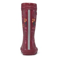 Tween Gummistiefel warm gef&uuml;ttert winter flower