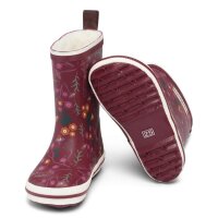 Gummistiefel Classic gef&uuml;ttert winter flower