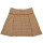 Rock beige-bunt kariert