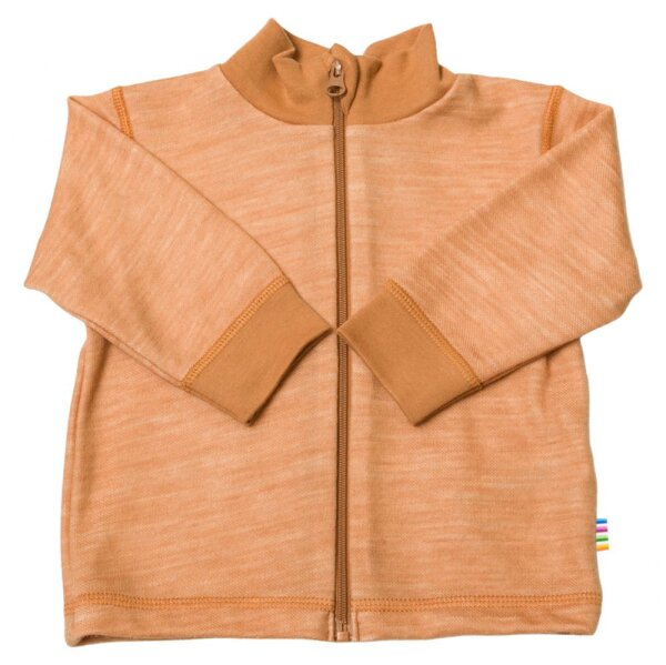 Cardigan Wolle/Bambus kupfer