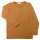 Shirt Knopfleiste Wolle kupfer