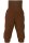 Baby-Hose Wollfleece zimt melange