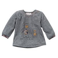 Shirt Bärenfamilie anthrazit