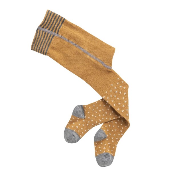 Strumpfhose Dreiecke karamell