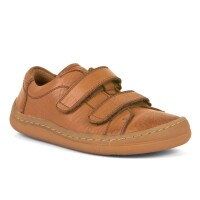 Barefoot Klett Low Tops cognac