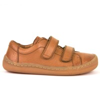 Barefoot Klett Low Tops cognac