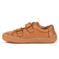 Barefoot Klett Low Tops cognac
