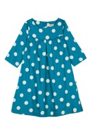 Darcy Kleid Punkte petrol