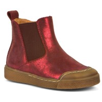 Rosario Chelsea Boots Soft metallic bordeaux