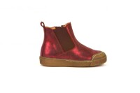 Rosario Chelsea Boots Soft metallic bordeaux